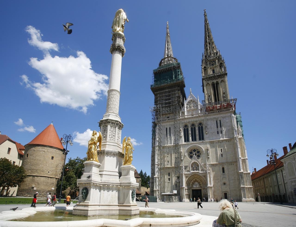 sights in Zagreb