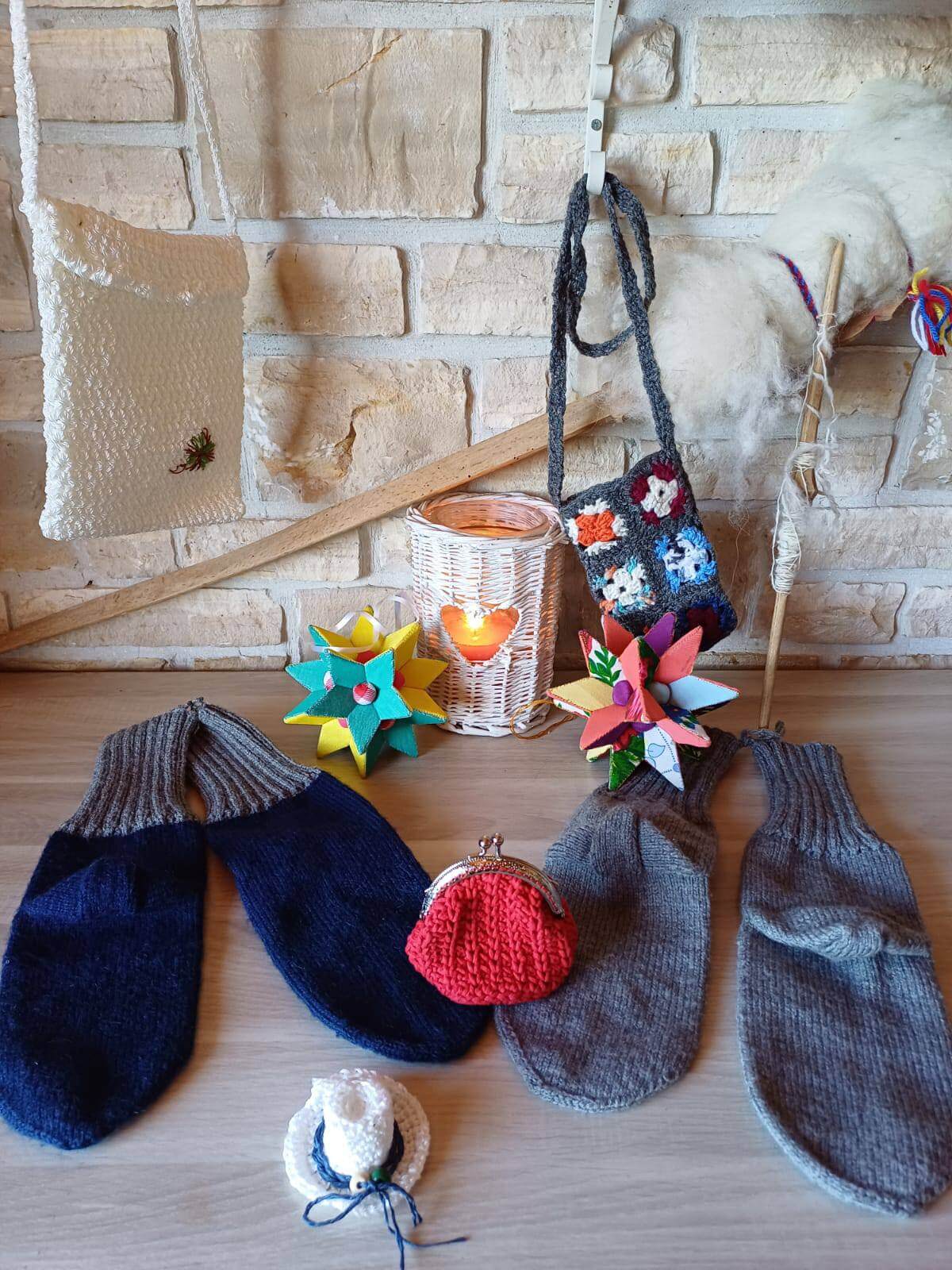 Traditional handcrafted decorations from Bukovica