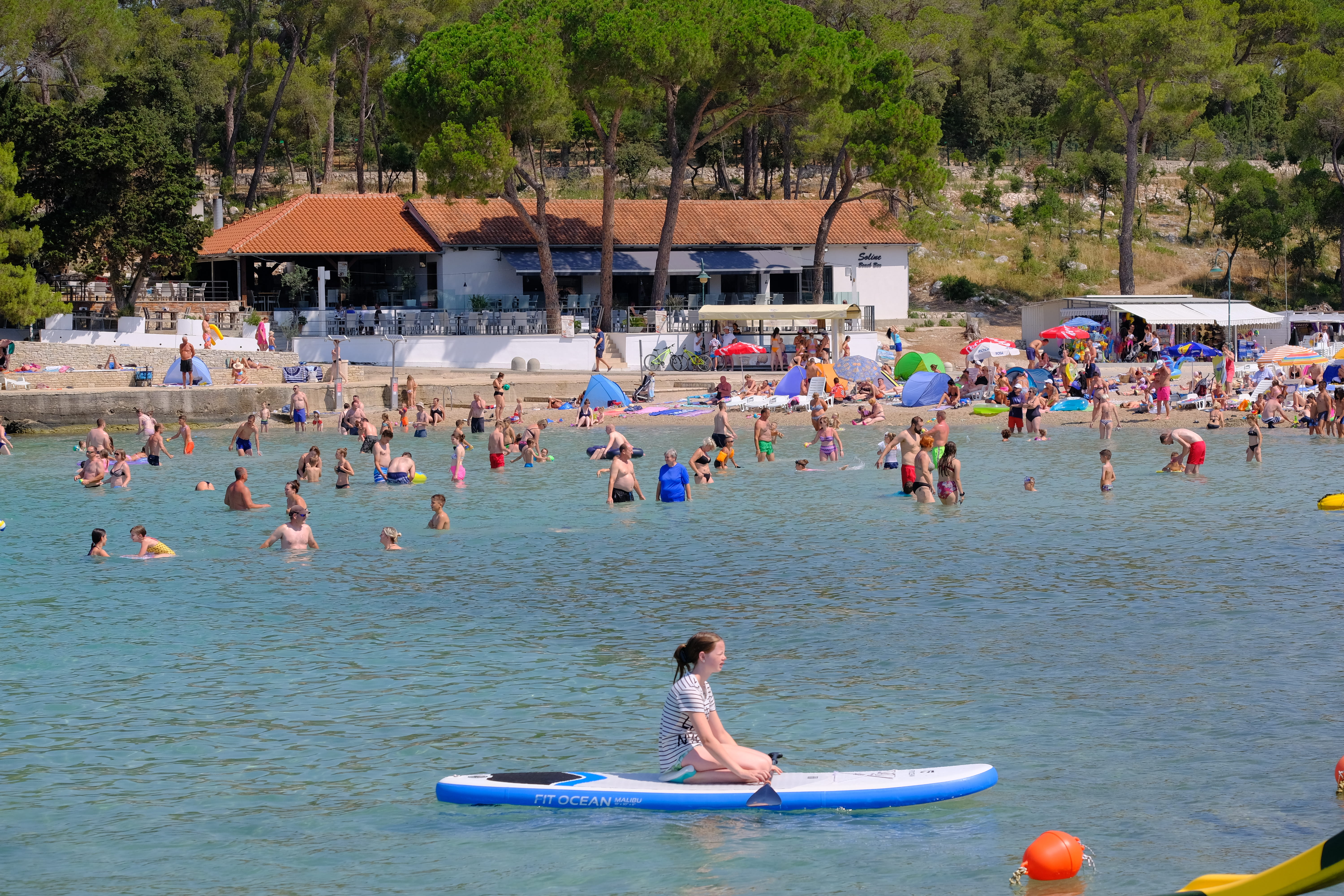 Plaža Soline u Biogradu na Moru