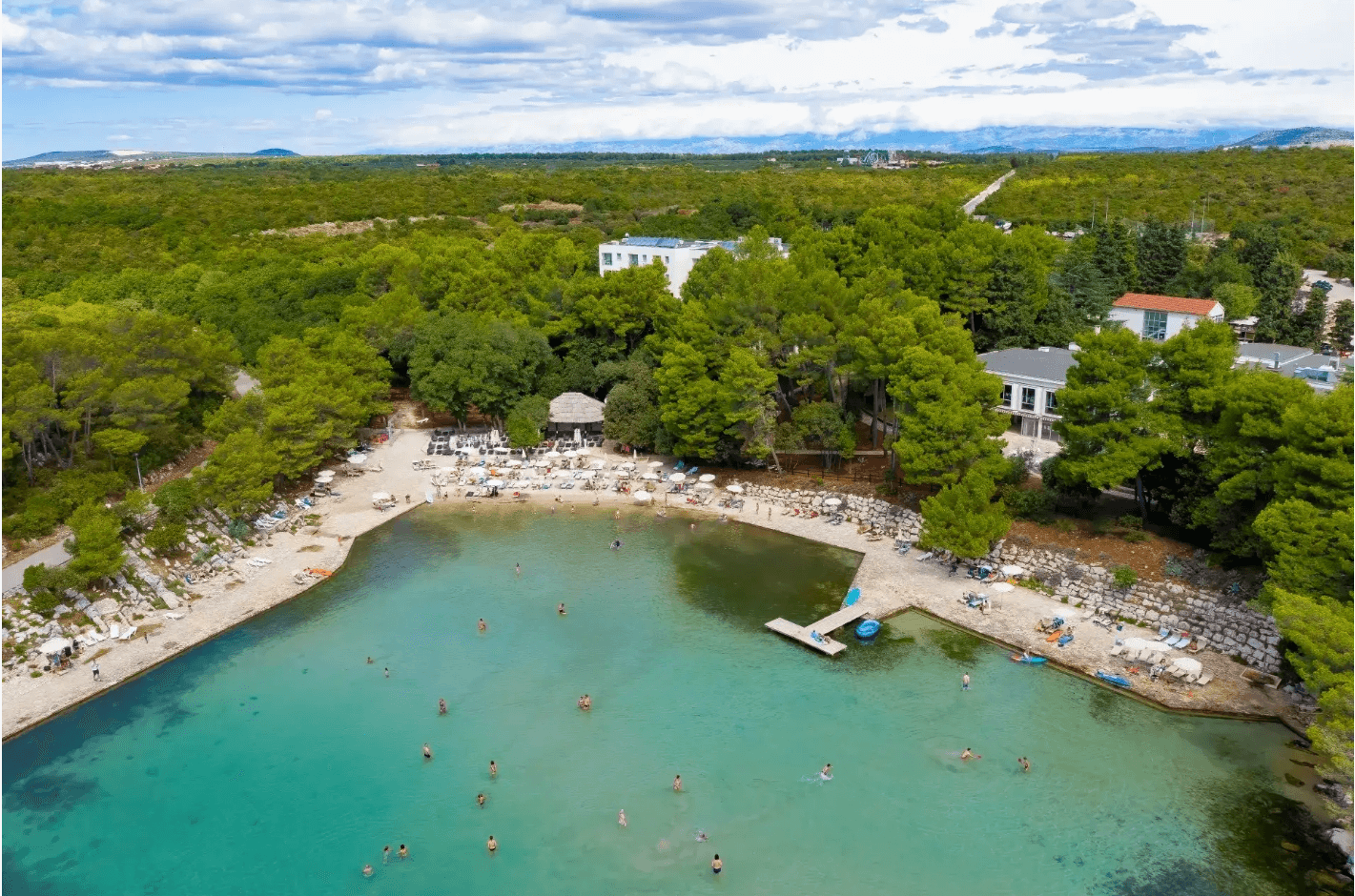 Strand Crvena Luka Biograd na Moru