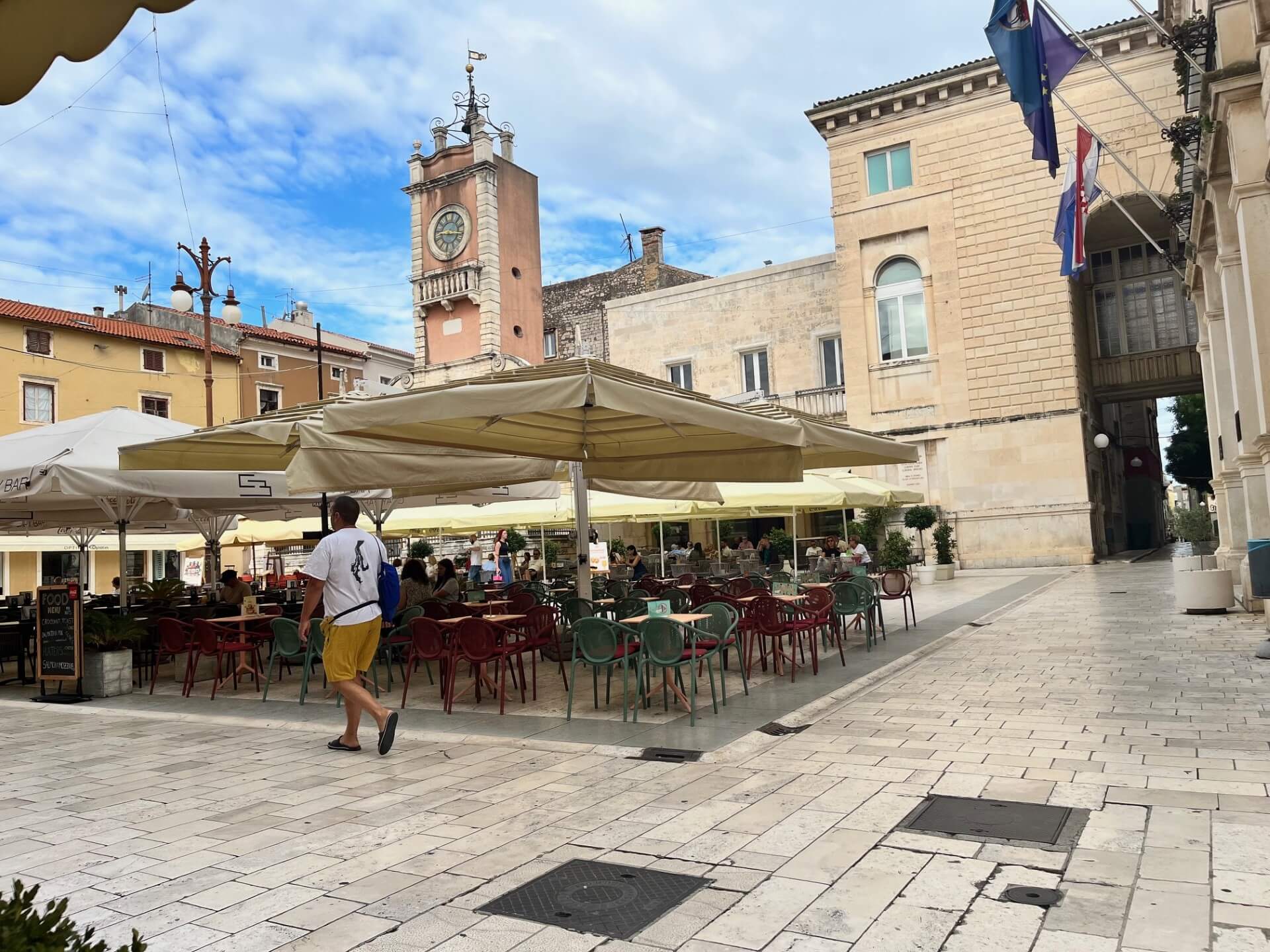 People&rsquo;s Square (Narodni trg) in Zadar