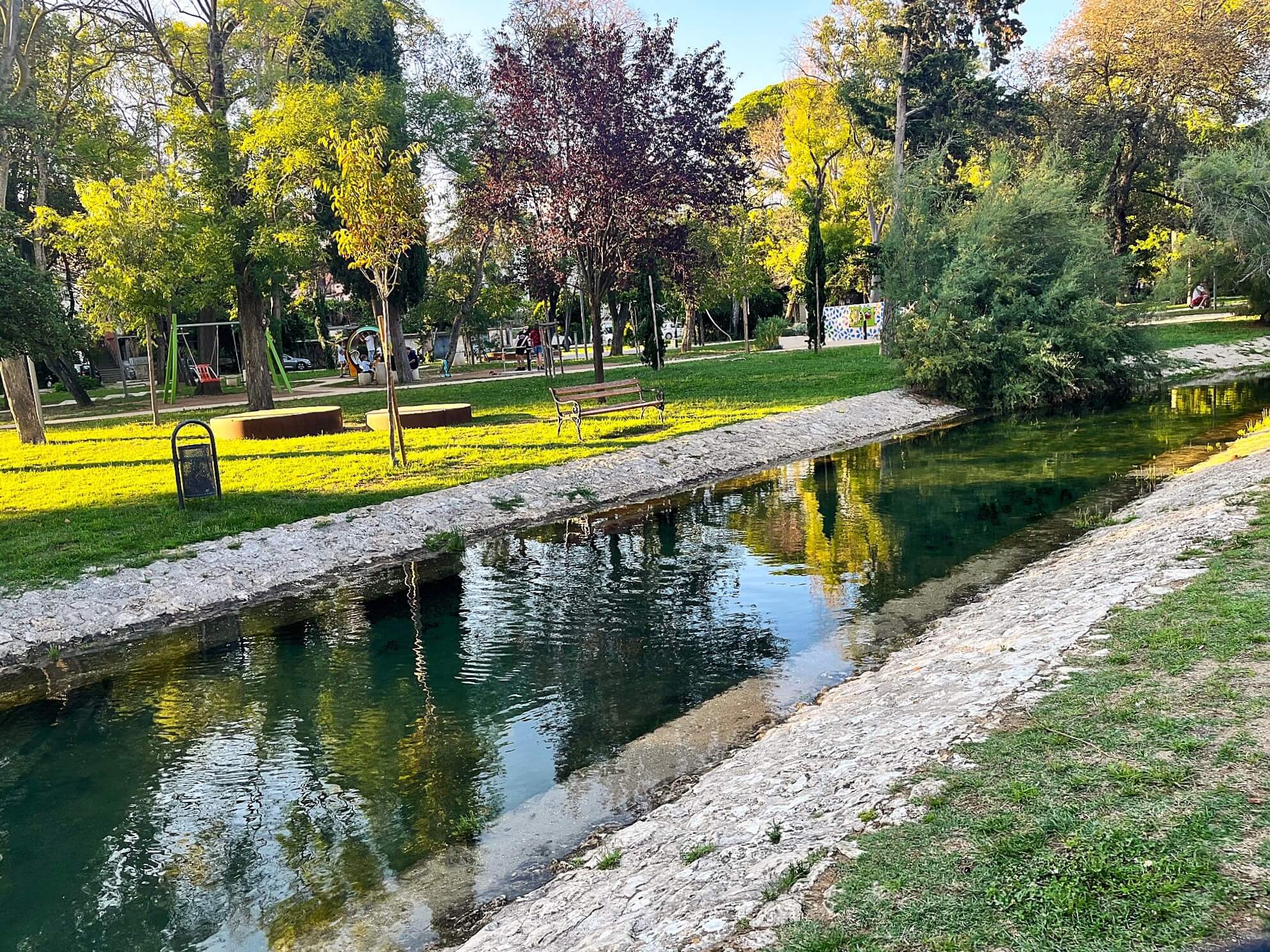 Vruljica Park - a green oasis in Zadar