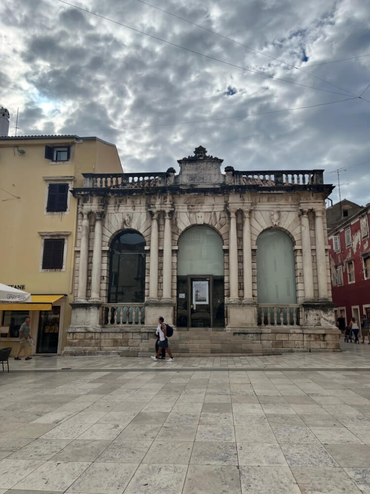 The City Loggia at the People's Square in Zadar