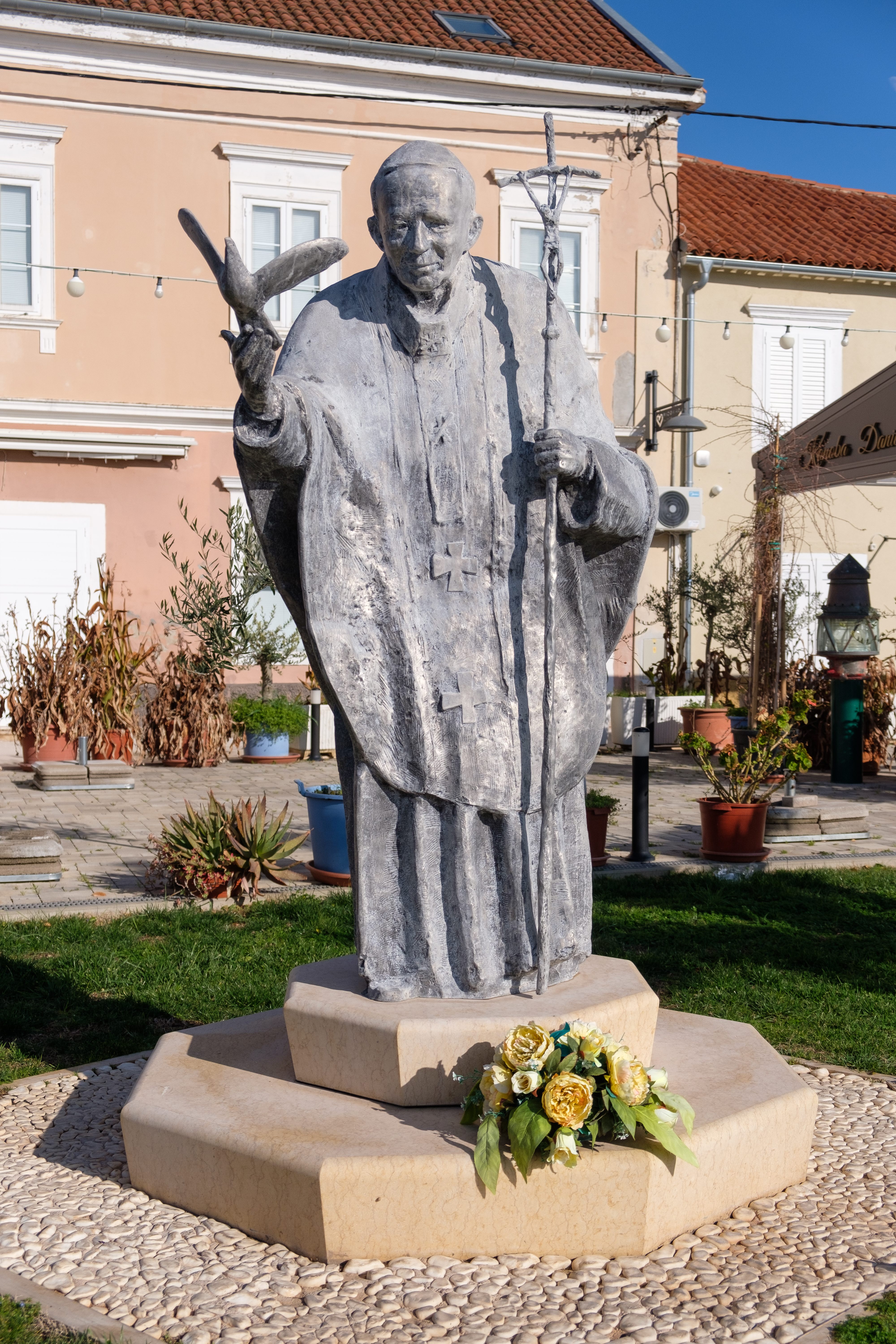 Denkmal f&uuml;r den Papst Johannes Paul II.