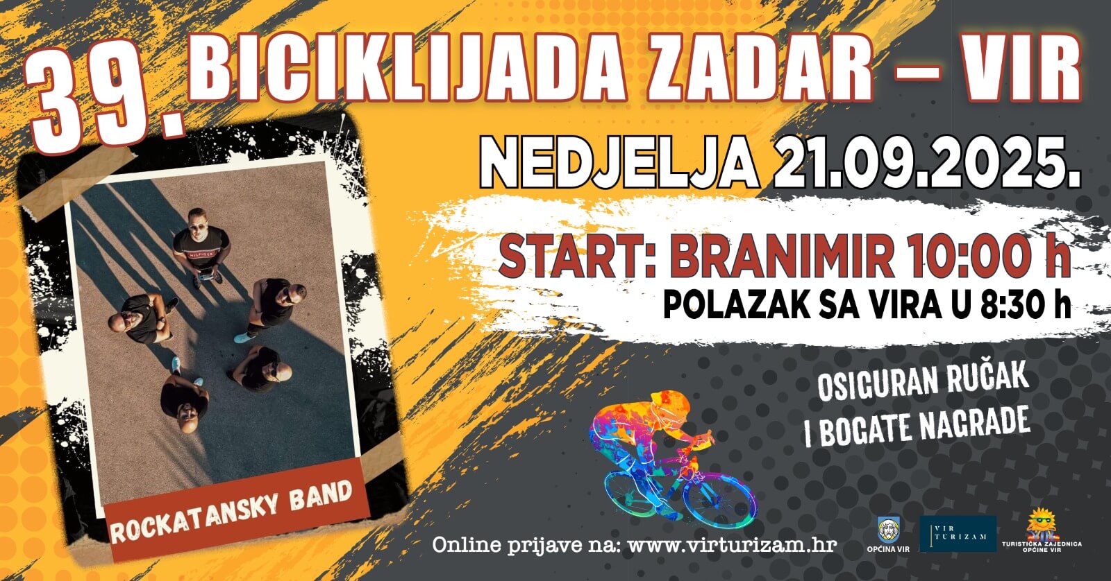 Autumn Cycling Ride from Zadar to Vir