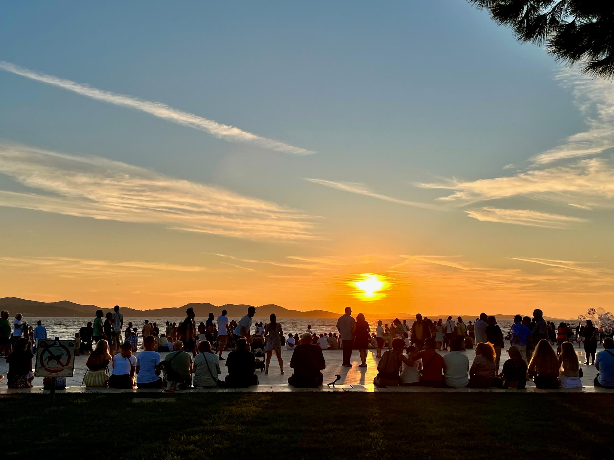 The Magic of Sunset on Zadar&rsquo;s Sea Promenade