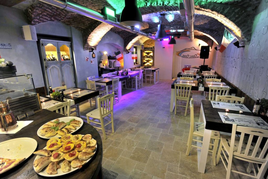 Italian pizza in Zagreb Zero Zero