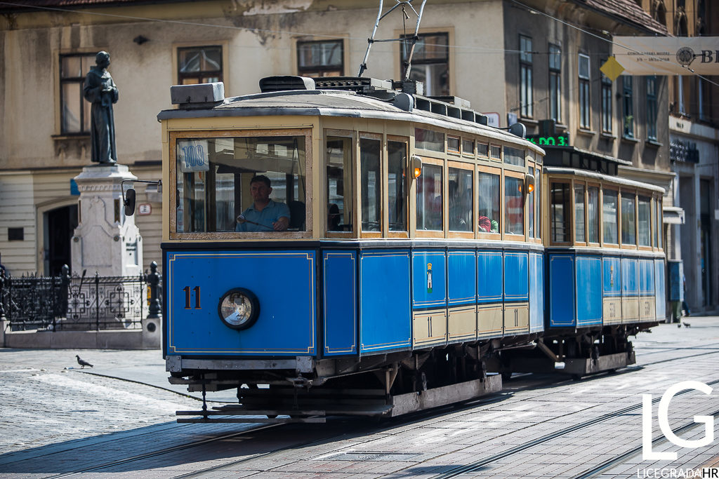 Historical example of the Zagreb tram M-24 which we rarely can see